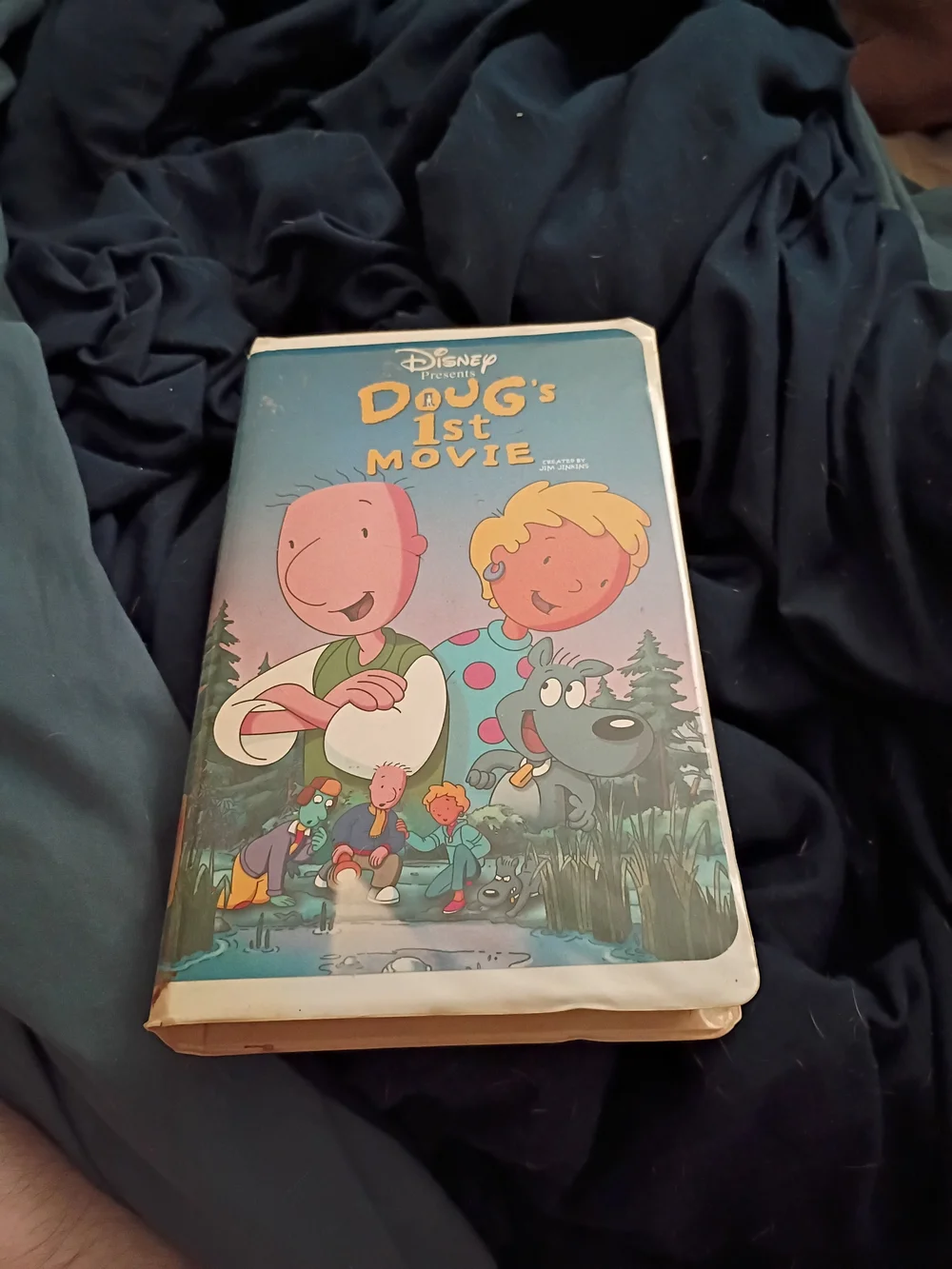 Disney Doug's 1st Movie Kids VHS - Blue Cover